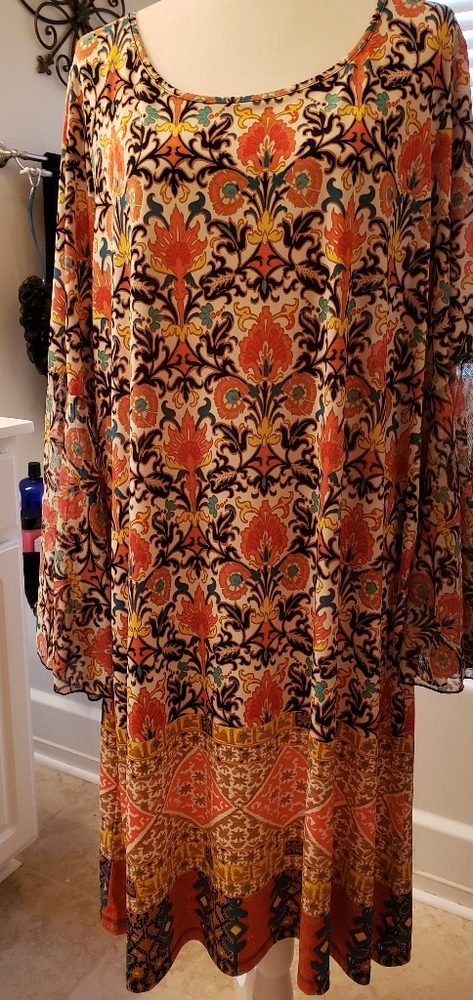 Tacera Midi Bohemian Dress